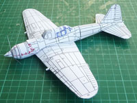 corrections of the panel lines are seen on this modified Il-2