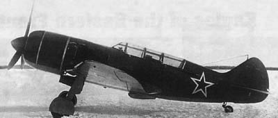 A two-seater La-7UTI