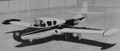 Cessna 407 with radar