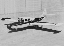 Cessna 407 prototype with weather radar
