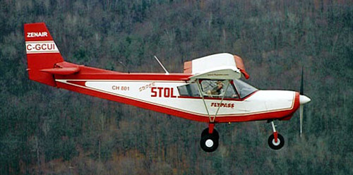 Red-white marked STOL CH801