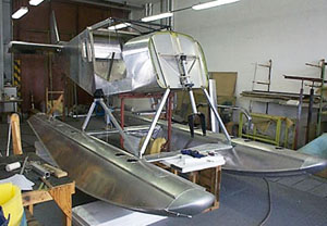 ch801 with floats under construction