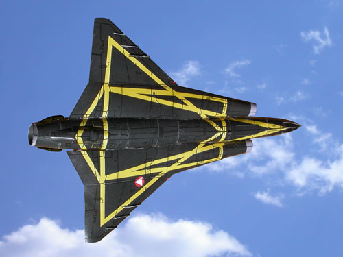 The Stahlhart Papercraft Draken in the Dragonknights version
