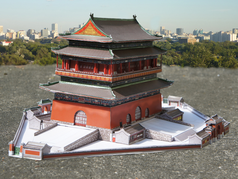 Beijing Drum Tower at 800px