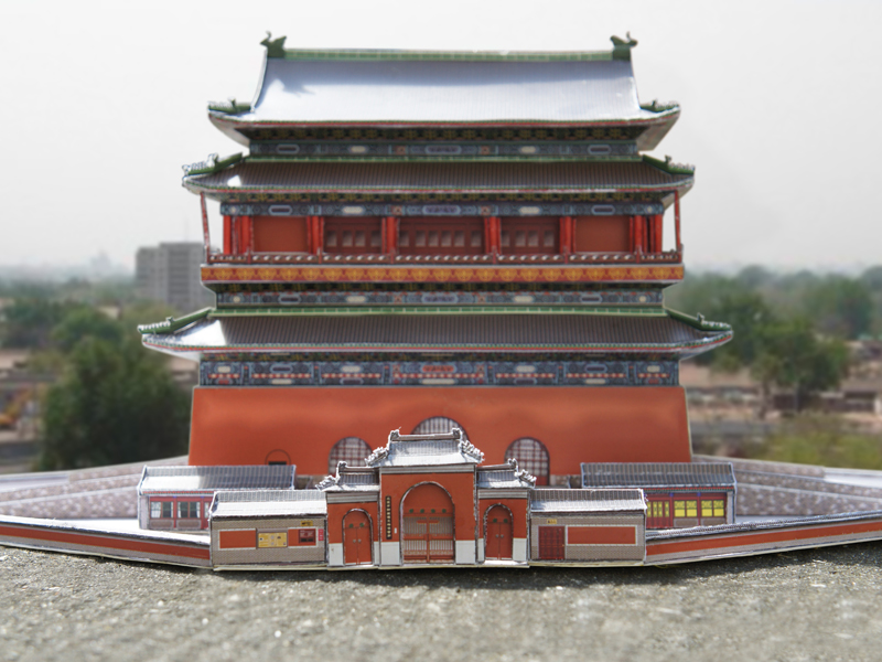 Beijing Drum Tower at 800px