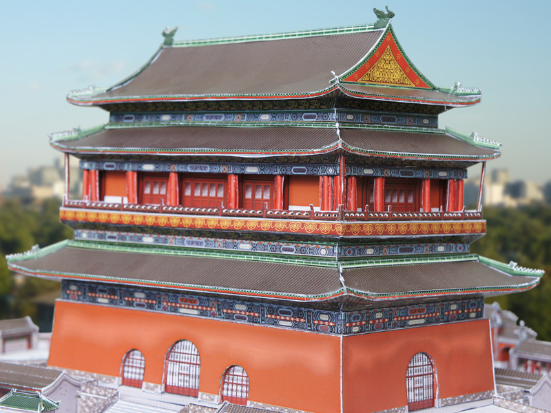 Beijing Drum Tower at 800px