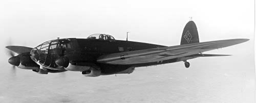 classic shot of the classic he-111