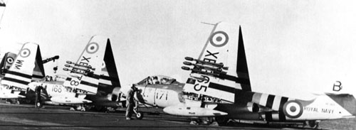 Sea Hawks during the Suez Crisis