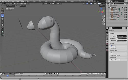 snake at 500px