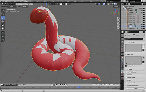 snake at 500px
